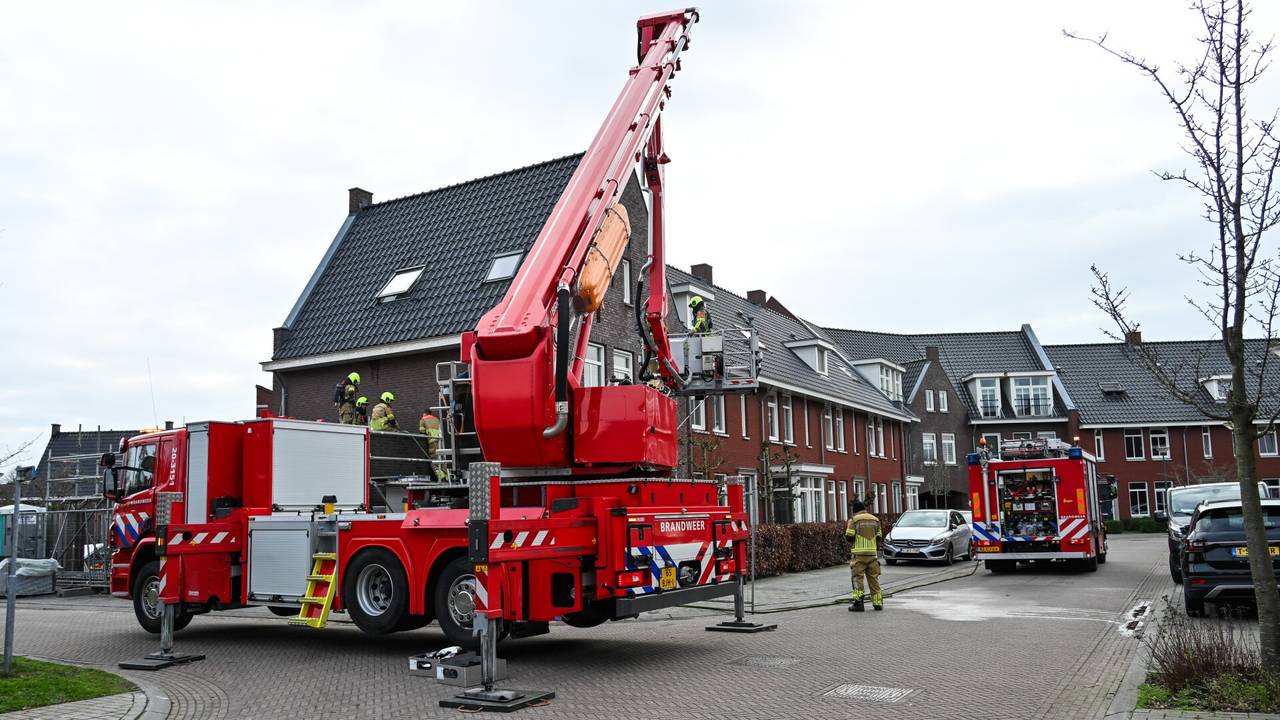 Brand in Zundert (foto: Tom van der Put / Persbureau Heitink).