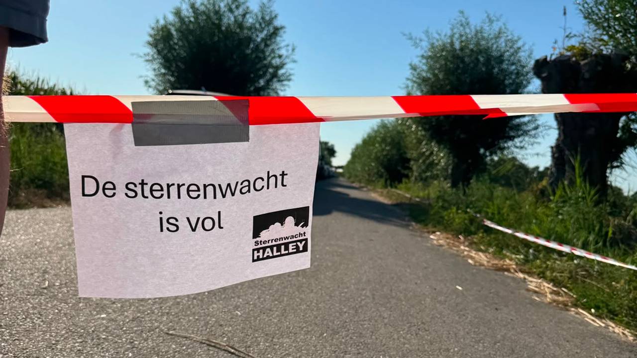 Sterrenwacht Halley in Vinkel zit vol (foto: Omroep Brabant).