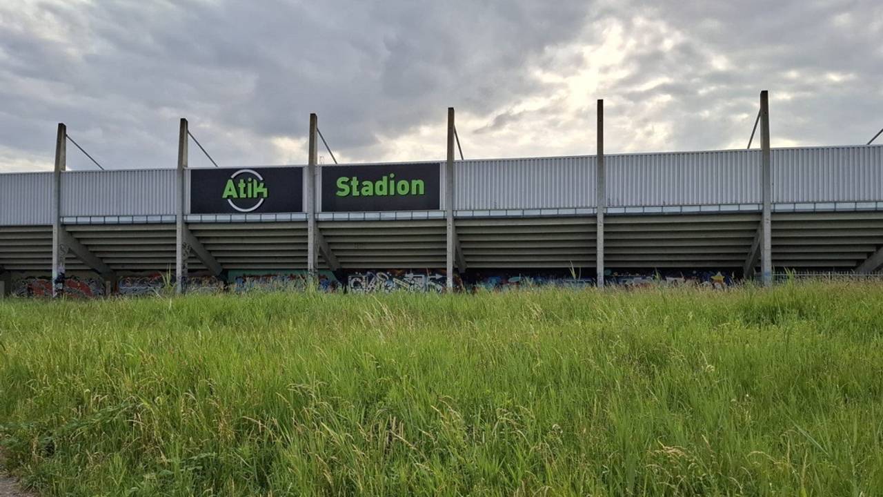 Het stadion van de voetbalclub uit Roosendaal (foto: Omroep Brabant).