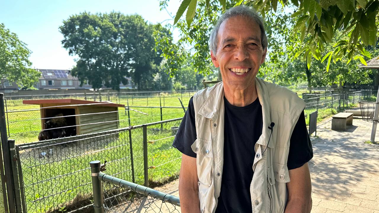 Vrijwilliger Martin (foto: Floortje Steigenga).