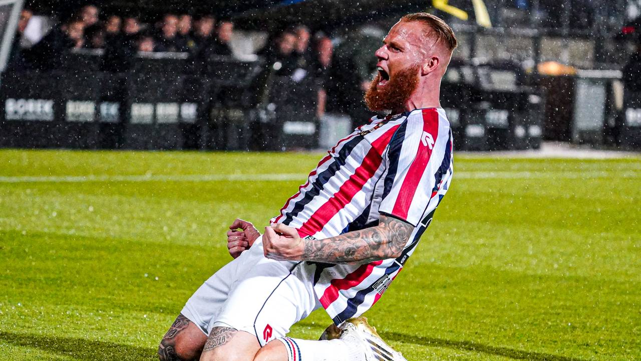 Thomas Verheydt zette de 1-1 op zijn naam (foto: Orange Pictures).