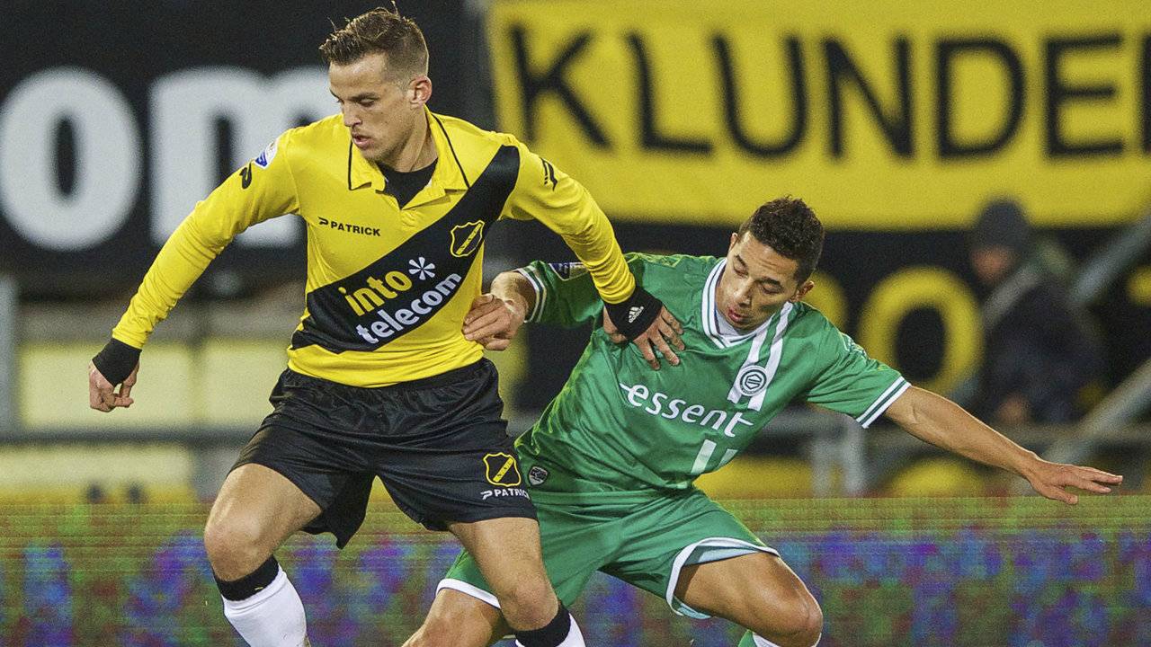 Mats Seuntjens in zijn eerste periode bij NAC.