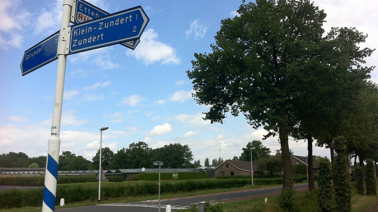 Het buitengebied van Zundert (archieffoto).