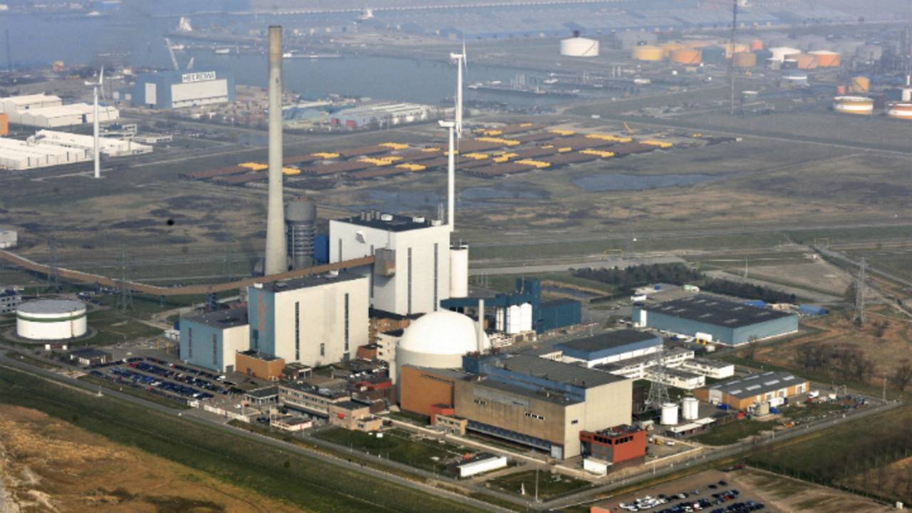De kerncentrale in Borssele (foto: ANP).