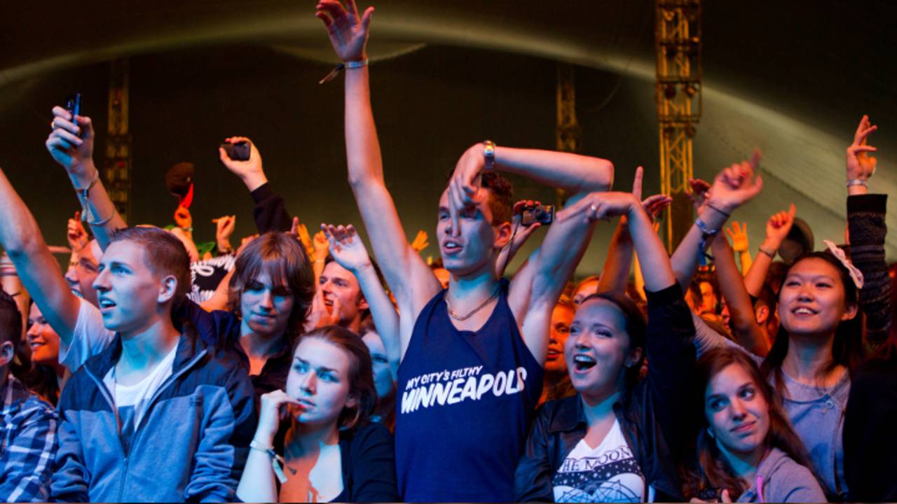 Sfeer tijdens een eerdere editie van Best Kept Secret (archieffoto: Omroep Brabant). 