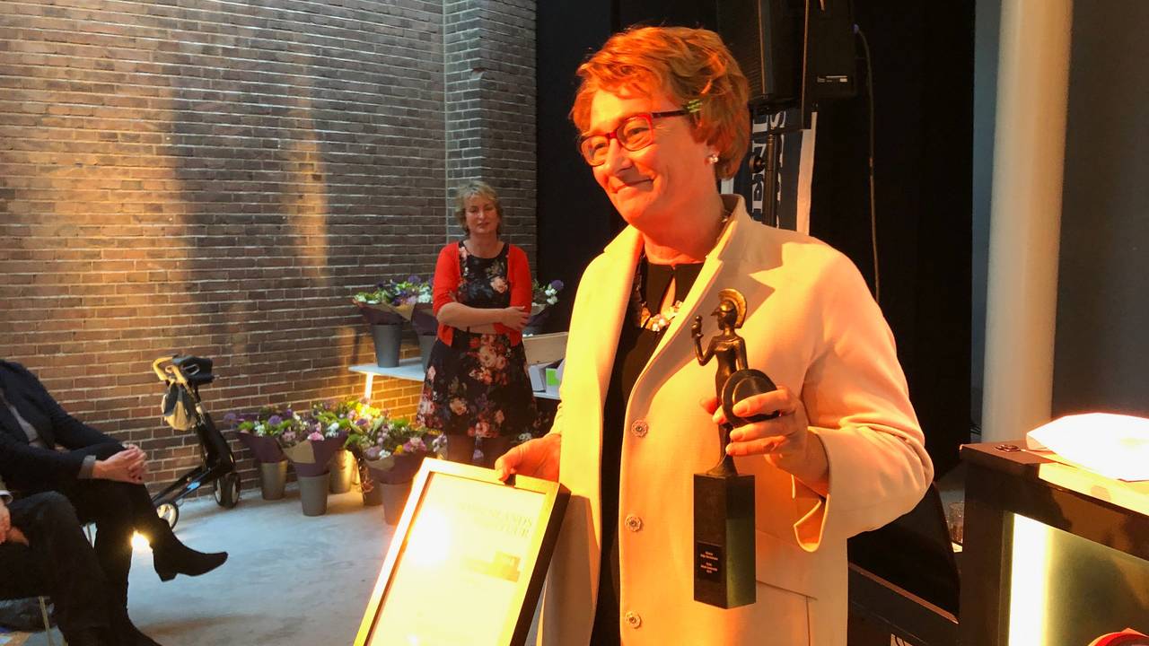 Burgemeester Wobine Buijs is 'beste lokale bestuurder'. (Foto: Tom van den Oetelaar) 