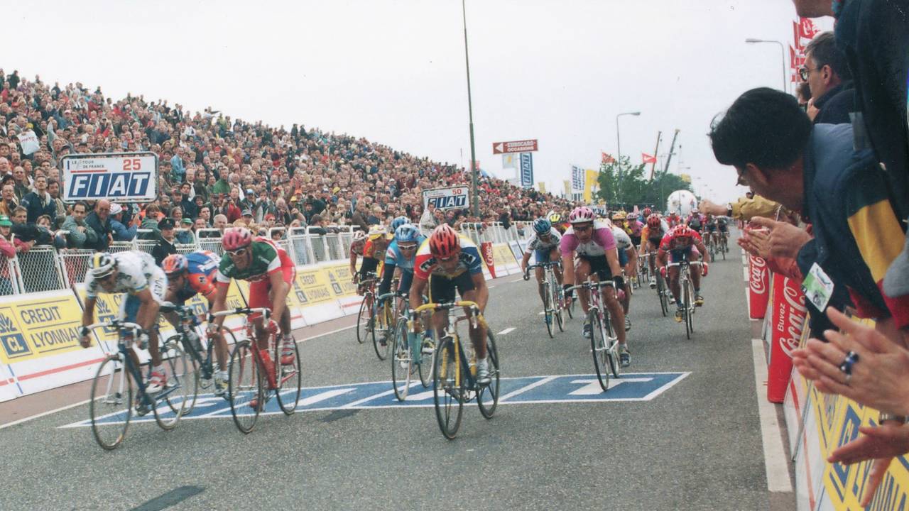 De aankomst in Den Bosch in 1996 (foto: Henk van Esch).