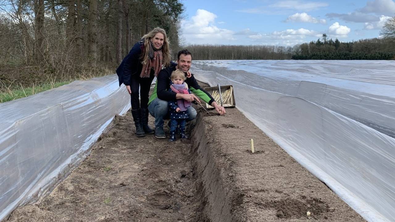 Aspergeboer Willem van Gerven (Foto: Willem van Gerven).