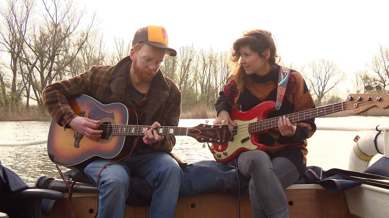 Ook in coronatijden kan er nog muziek gemaakt worden.