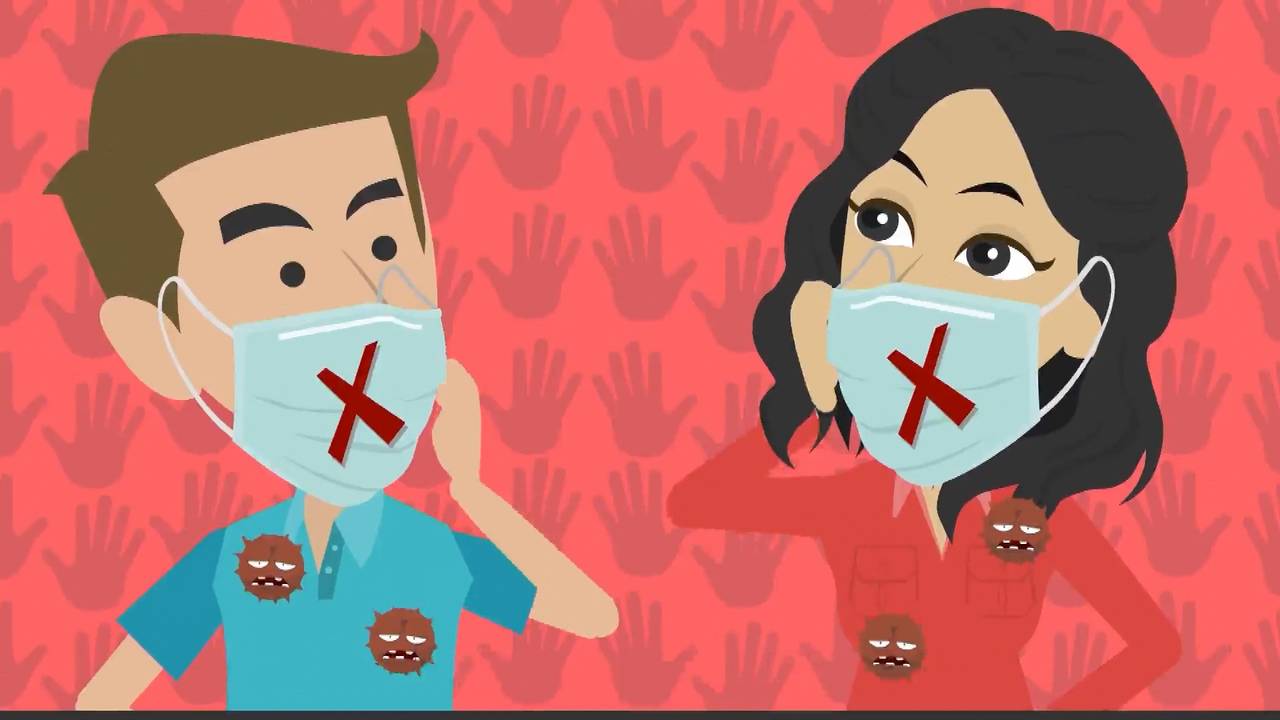 Wanneer wordt het aangeraden om mondkapjes te dragen?