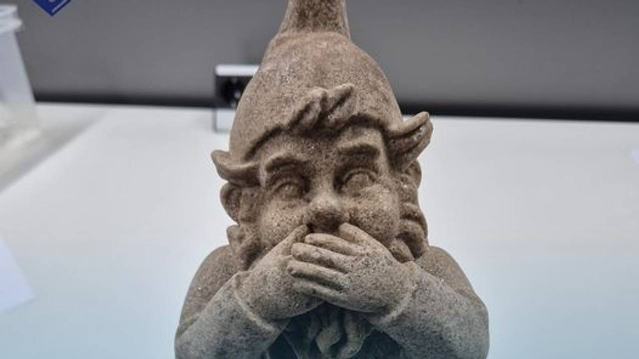 De kabouter gemaakt van mdma (foto: Politie Basisteam Dongemond)