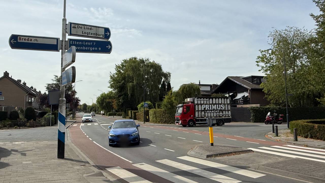 Prinsenbeek krijgt maatregelen tegen sluipverkeer (foto: Robert te Veele).