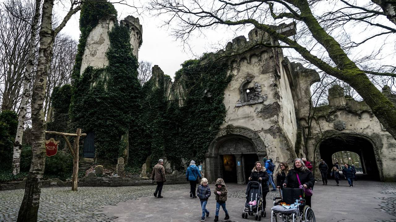 Sander maakte een film over het Spookslot (archieffoto: ANP).