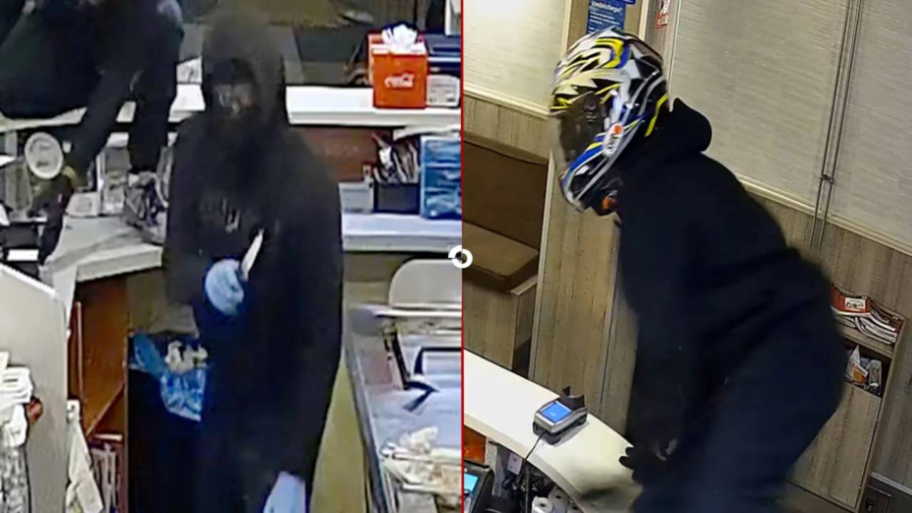 De overvallers van de cafetaria (foto: Opsporing Verzocht).