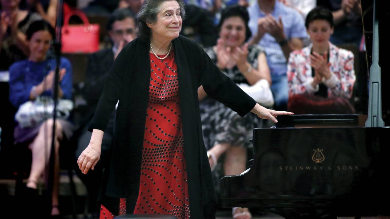 Pianist Elisabeth Leonskaja in 2015 (foto: EPA).