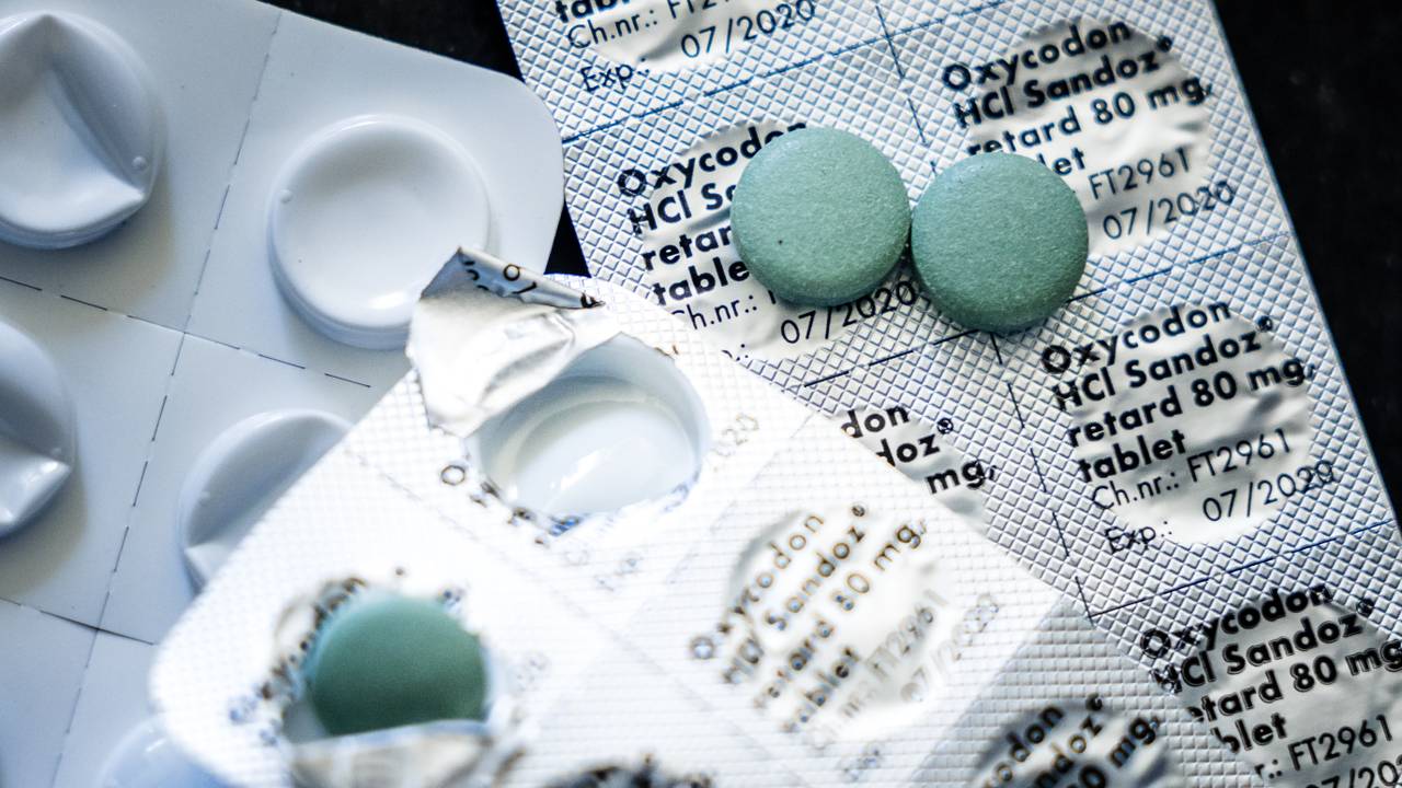 Twee mannen uit Breda zijn opgepakt voor de illegale handel in medicijnen, waaronder oxycodon. (Foto: ANP.)