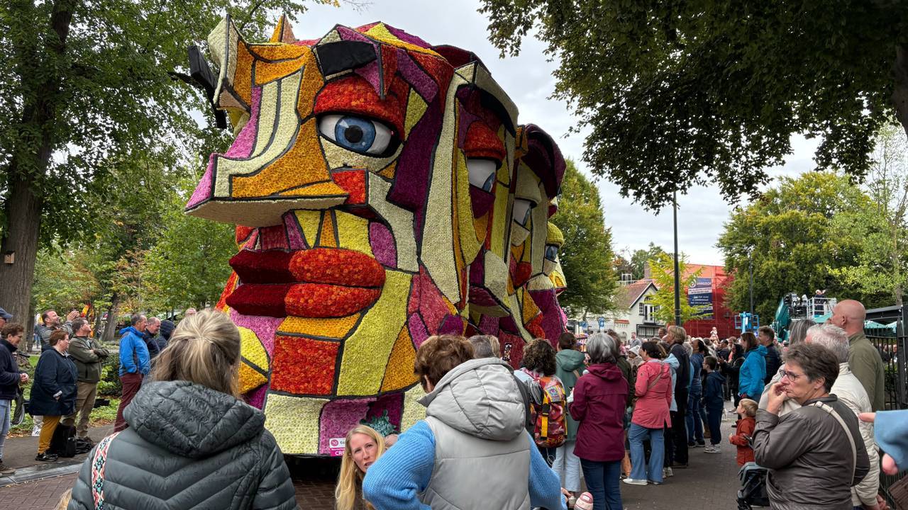 De winnaar van Bloemencorso Valkenswaard 2025 (foto: Imke van de Laar).