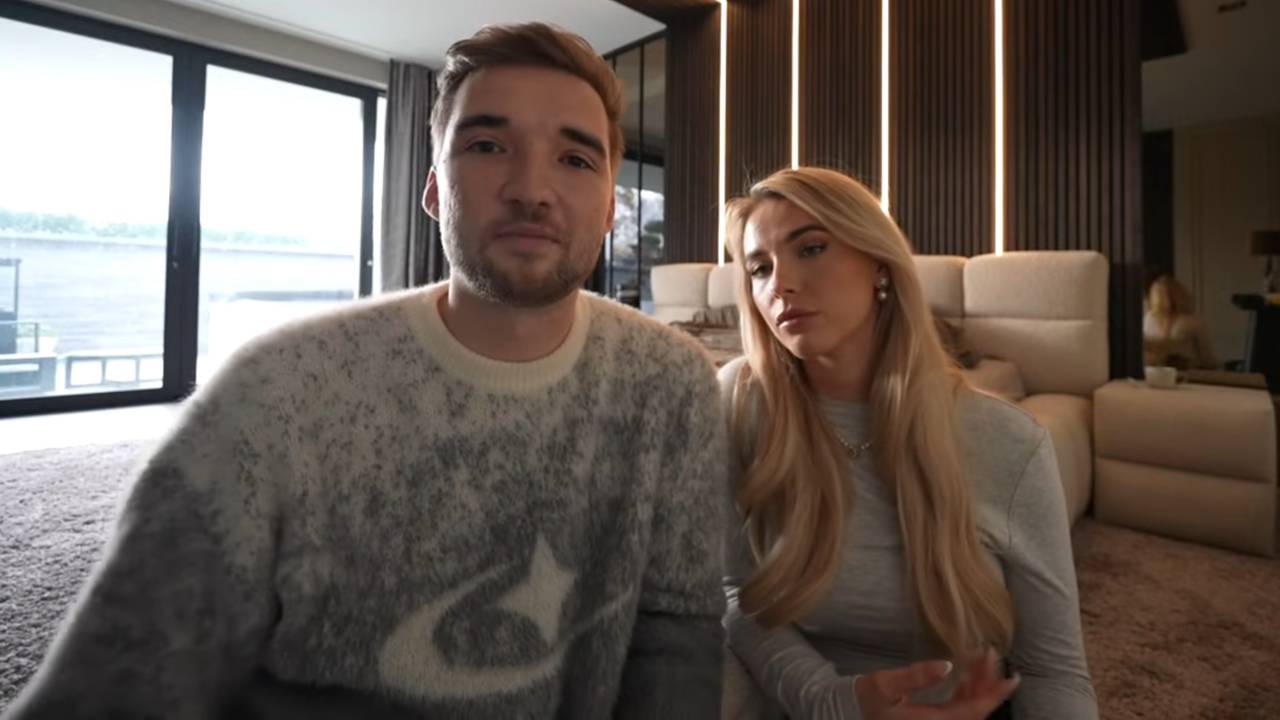 Gio en Lynn vertellen hun achterban dat ze vertrekken uit hun Villa (foto: Gio/YouTube).