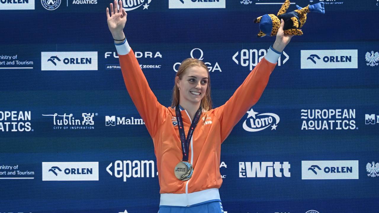 Marrit Steenbergen is succesvol op het EK (foto: EPA/Wojtek Jargilo, ANP).