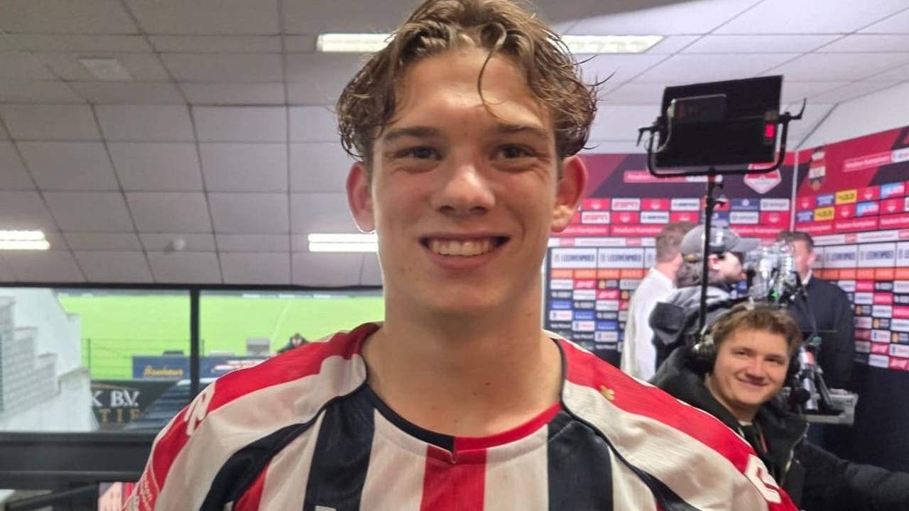 Siegert Baartmans, spits van Willem II (foto: Leon Voskamp).