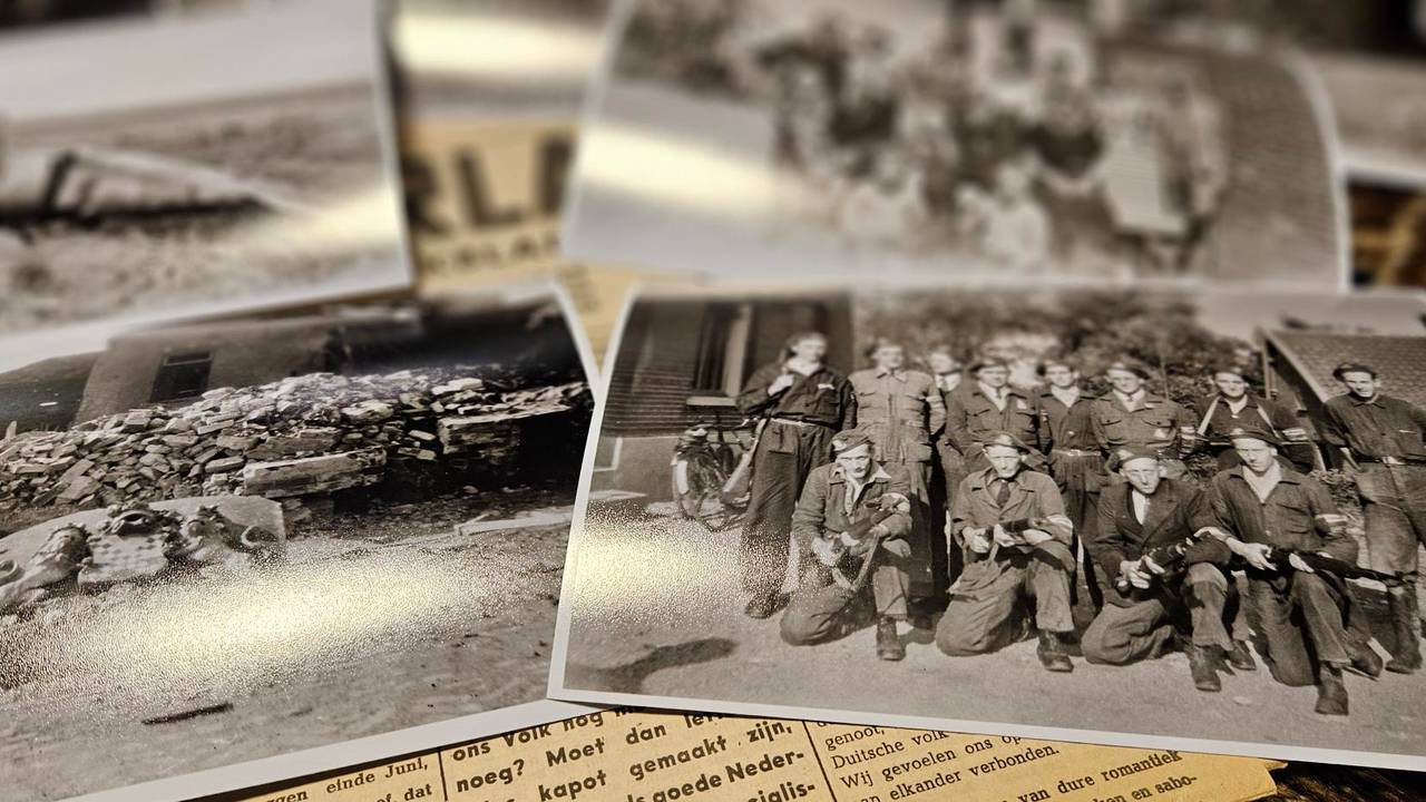 Nederlandsche Binnenlandse Strijdkrachten en beschadigde gebouwen