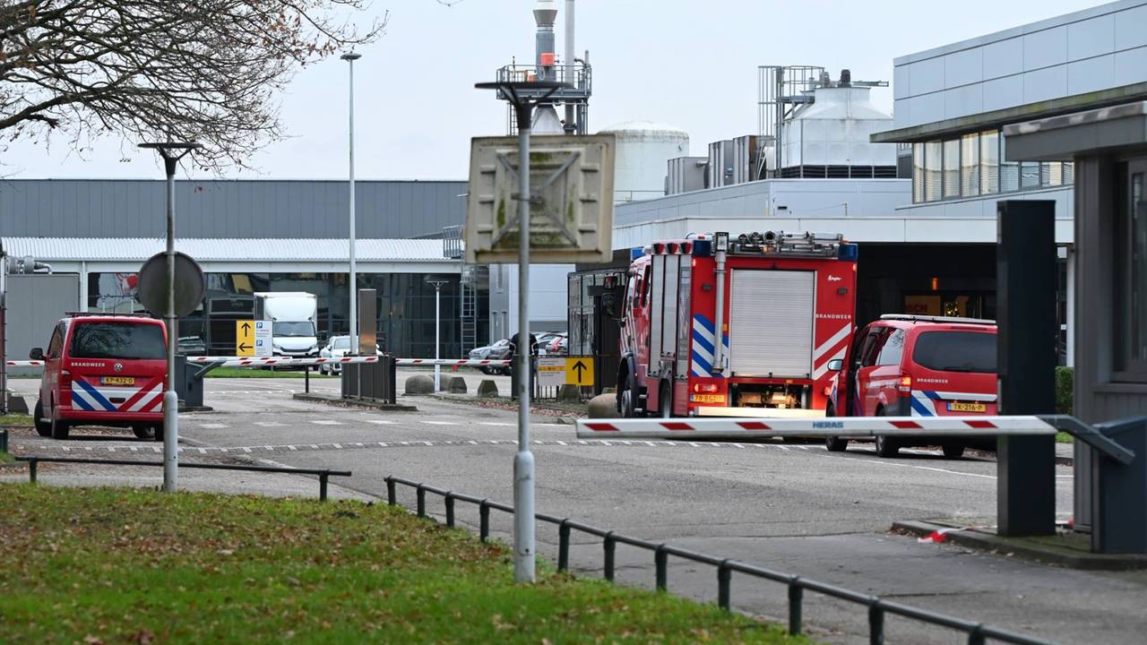 Een ammoniaklekkage in Tilburg (foto: Toby de Kort/Persbureau Heitink).