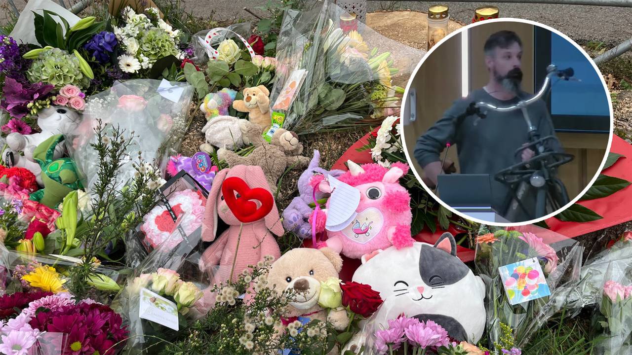 Mark Meijs bij de raadsvergadering en de bloemenzee na Anne-roos' dood