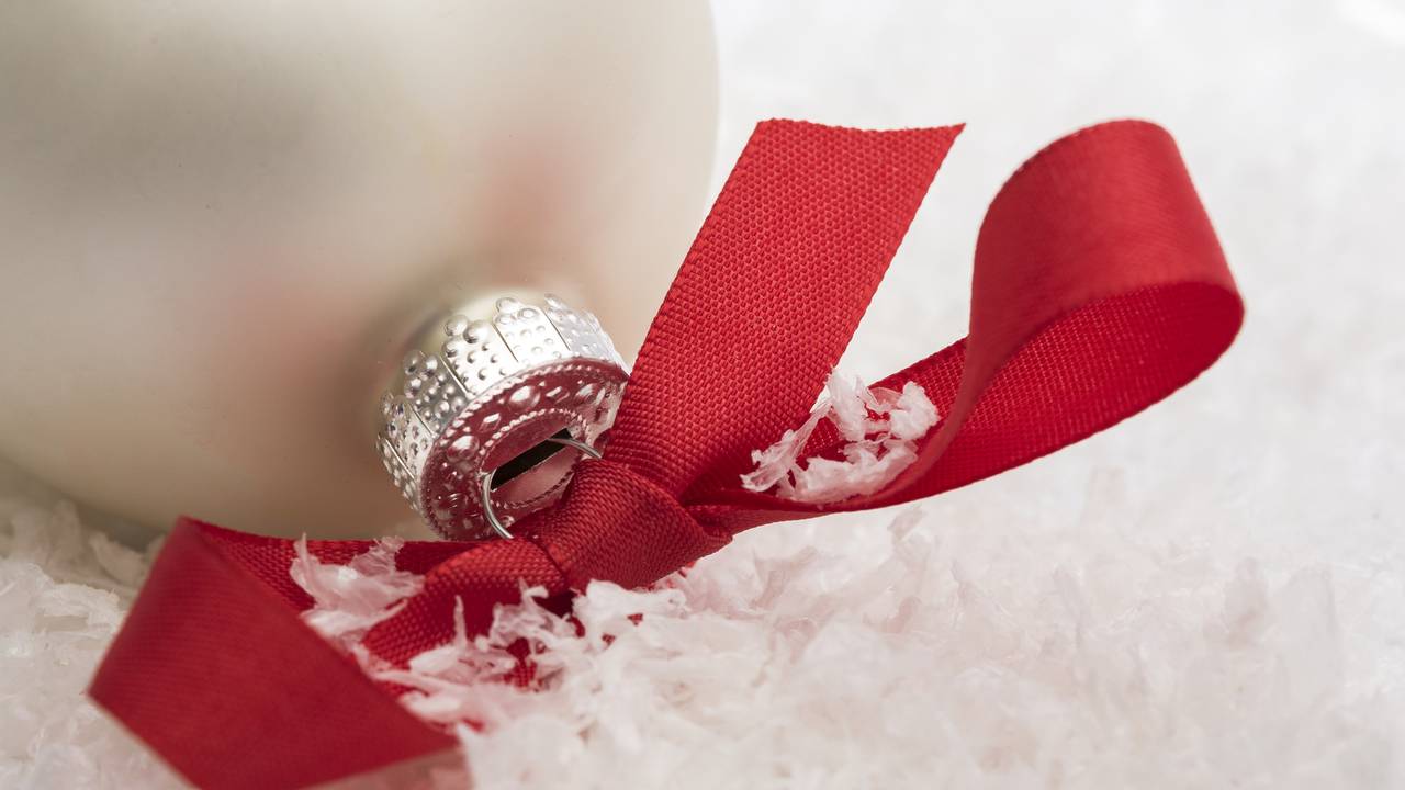 Een kerstbal (foto: ANP).