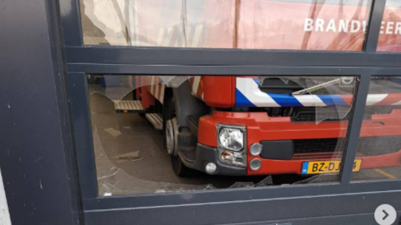 Dieven stellen redgereedschap in Zundert (foto: brandweer Zundert).