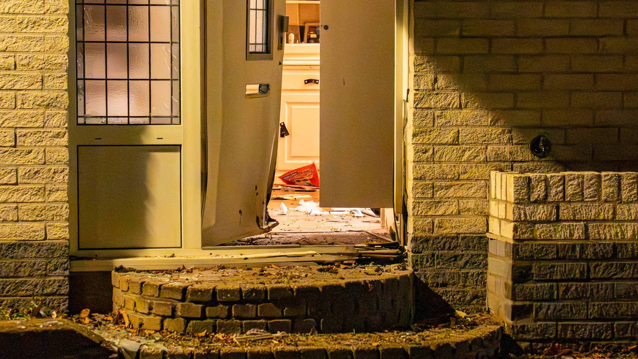 De voordeur in Helmond (foto: Harrie Grijseels/Persbureau Heitink).