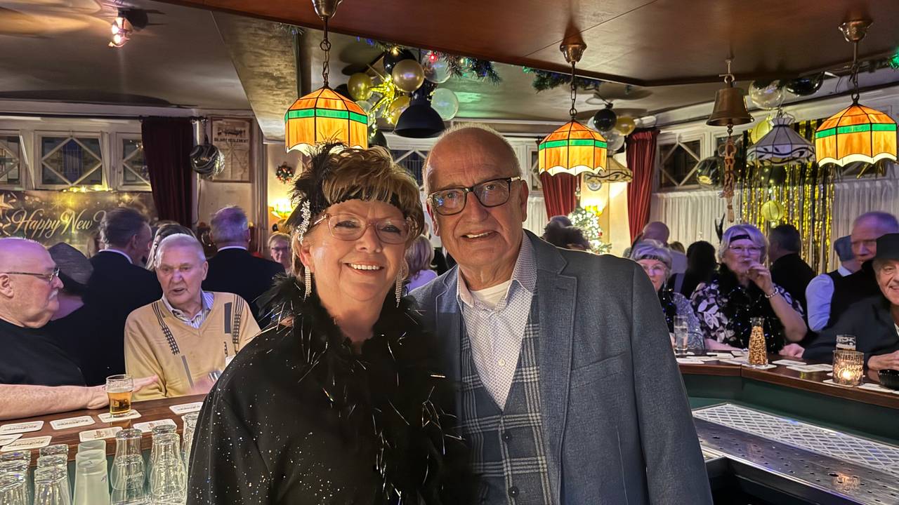 Marian en Peer in De Koens (foto: Omroep Brabant).