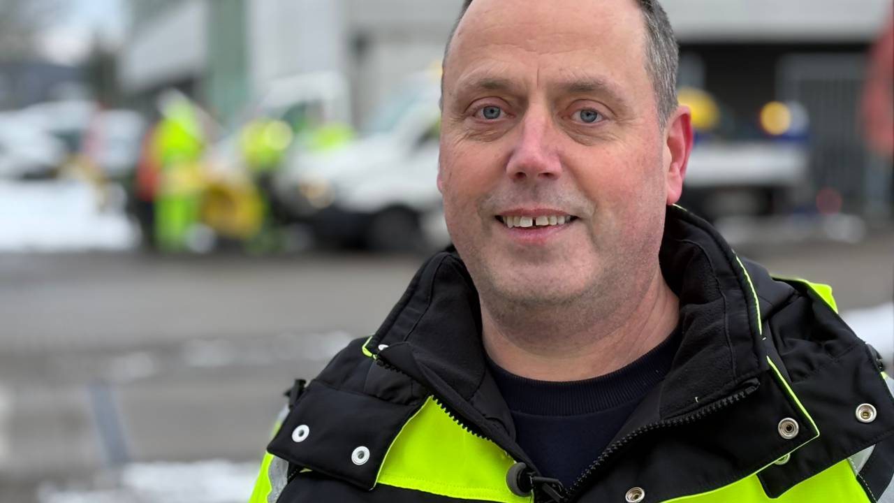 Stephan van Tilburg van afvalverzamelaar Blink