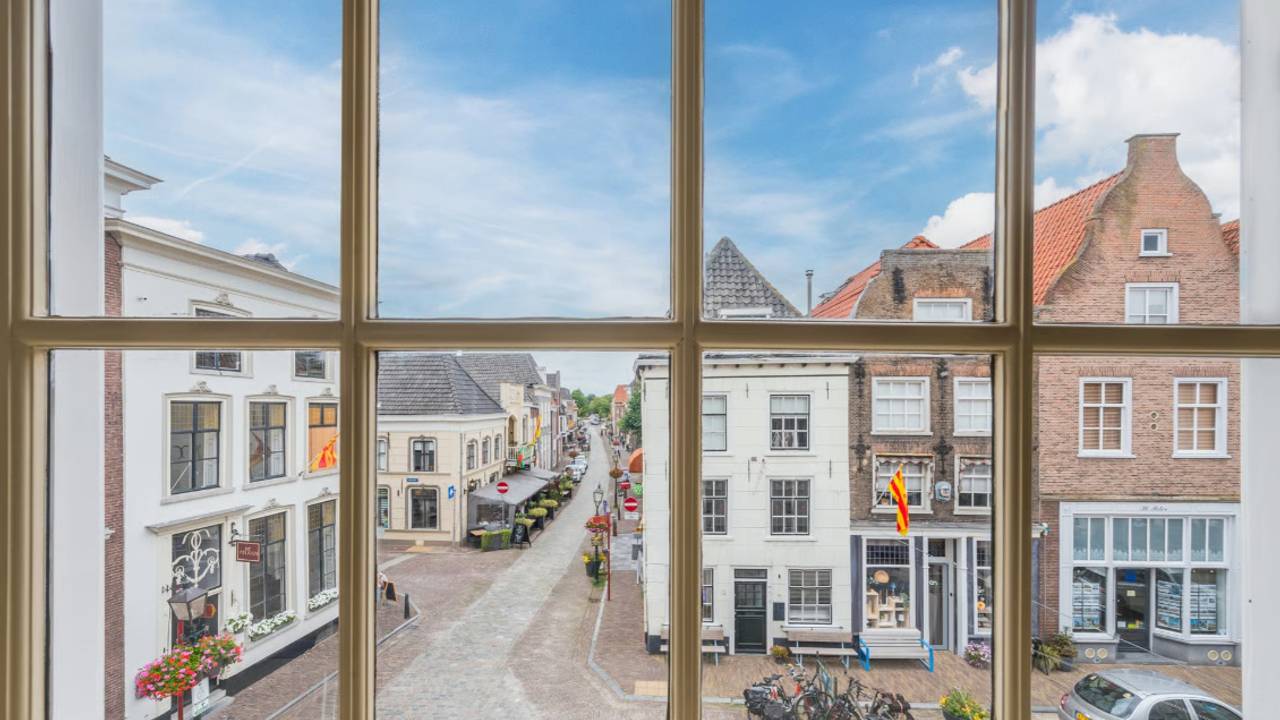 Straat in Grave (foto: Hans Janssen Makelaars Grave).