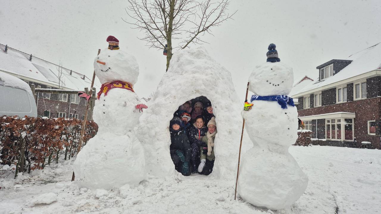 Iglo in Steenbergen.
