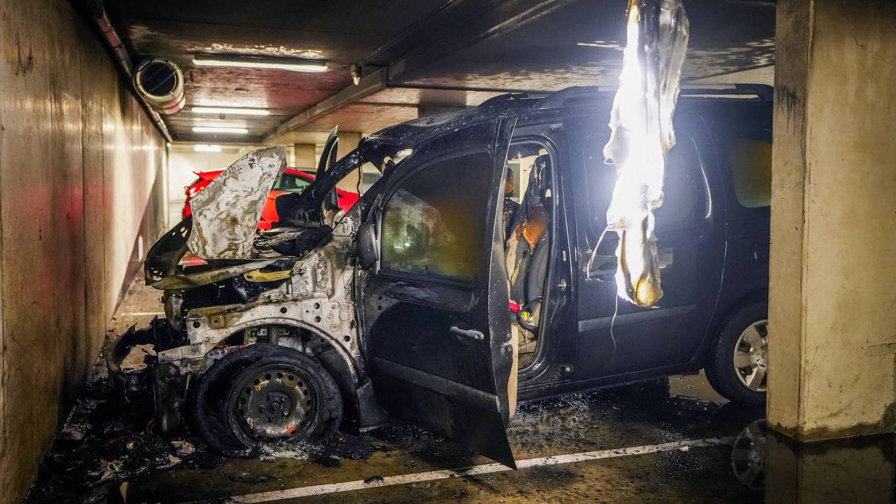Car Abandoned in Eindhoven Parking Garage: Access Restricted