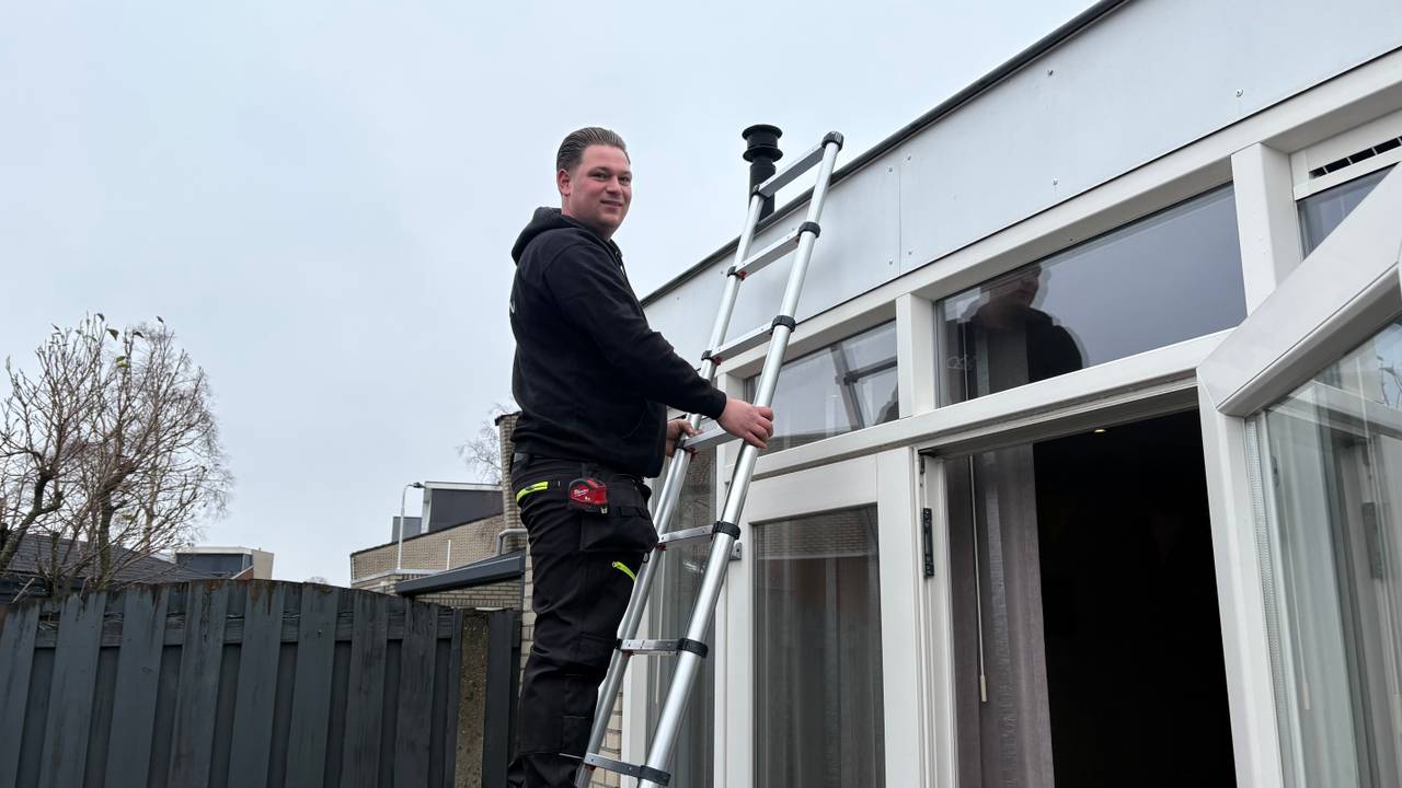 Topdrukte bij dakdekkers