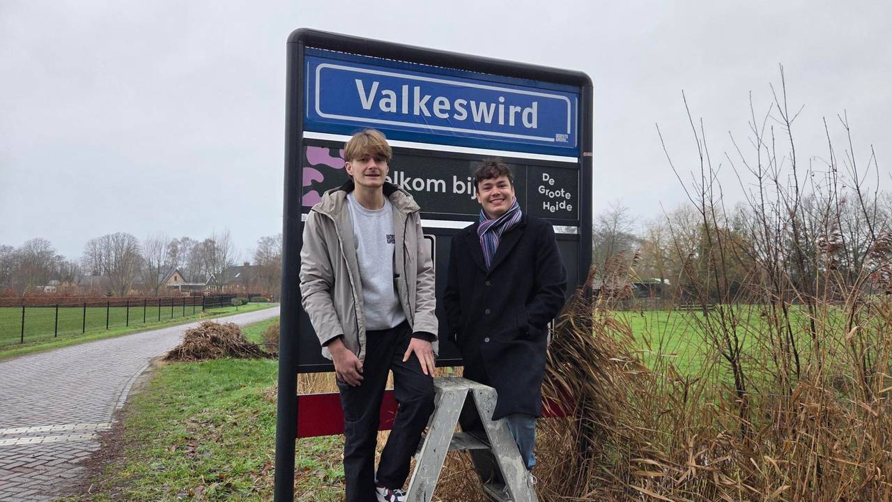 Huub Verhoeven (links) en Rens van de Plas (rechts) van Woeste grond.