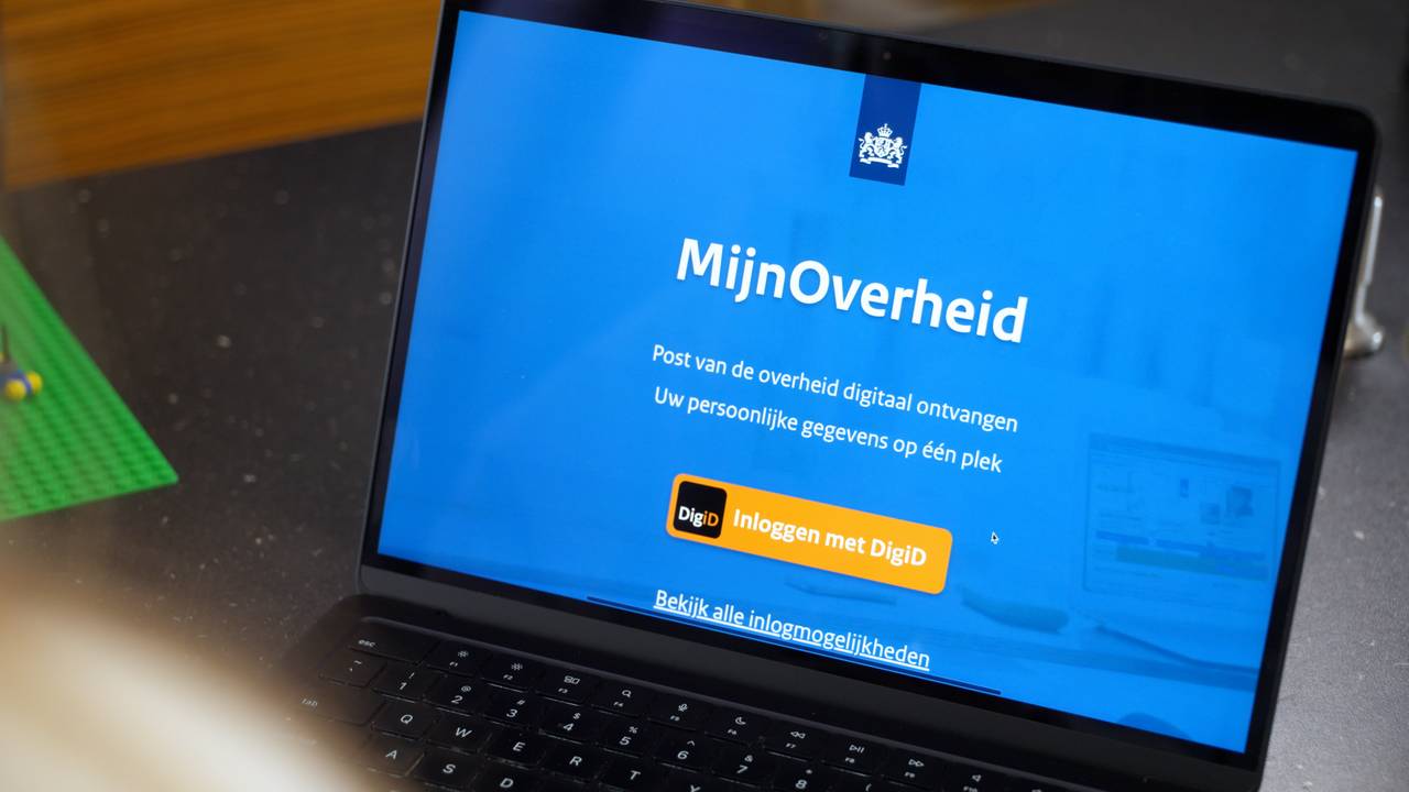 Aanslagbiljet via MijnOverheid inloggen met DigiD (foto: Belastingsamenwerking Oost-Brabant).