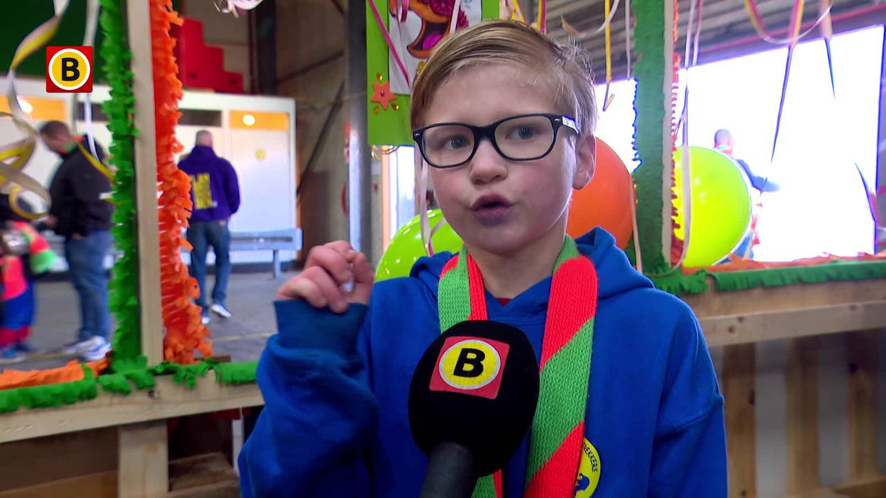 Jong geleerd is oud gedaan, kinderen bouwen mee aan echte carnavalswagens