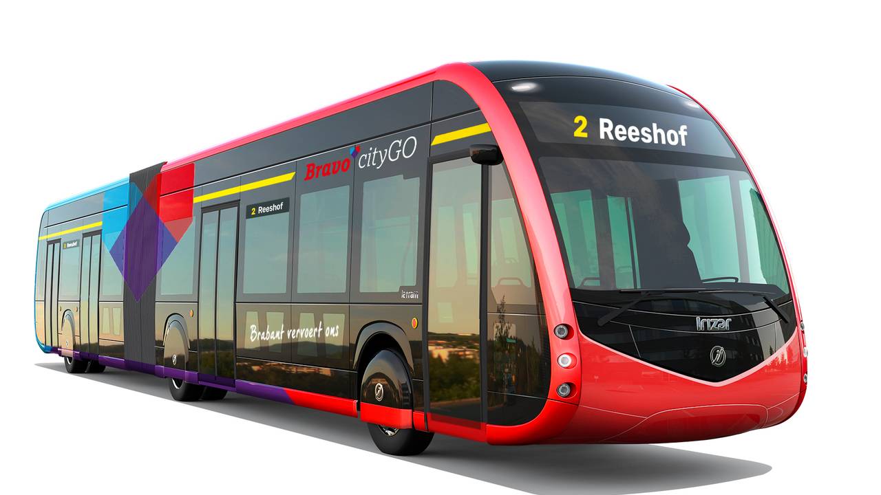 Nieuwe bus van Arriva van het merk Irizar