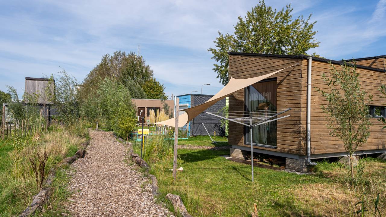 Duurzame Tiny Houses in Roosendaal (foto: ANP).