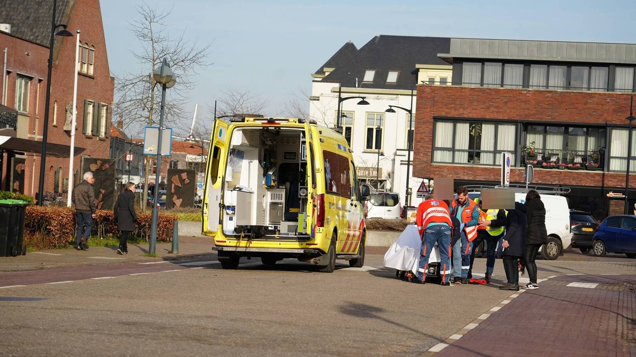 De automobilist is doorgereden (foto: Jeroen Stuve / Persbureau Heitink).