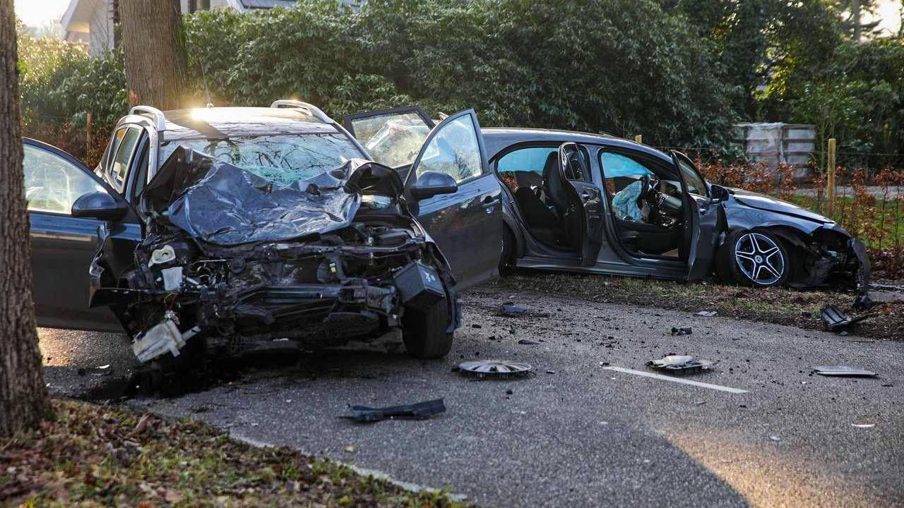 De achtervolging eindigde in een ravage (foto: SPS Media).