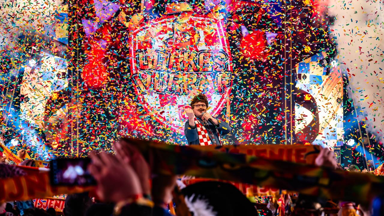 Lamme Frans tijdens 3 Uurkes Vurraf in 2025 (foto: Eye4images/Marcel van Dorst).