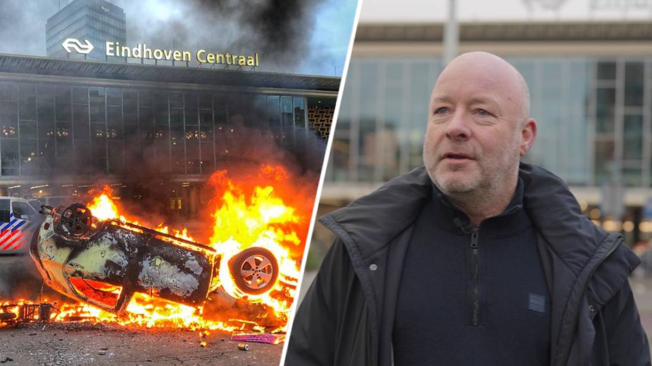 Ondernemer Jeroen Veldkamp is nog altijd woest als hij terugdenkt aan de avondklokrellen (foto: SQ Vision / Omroep Brabant).