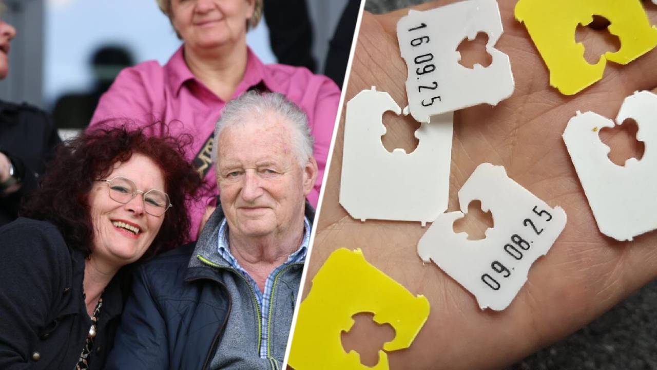Kitty samen met haar vader Noud (foto: Kitty van Gils).
