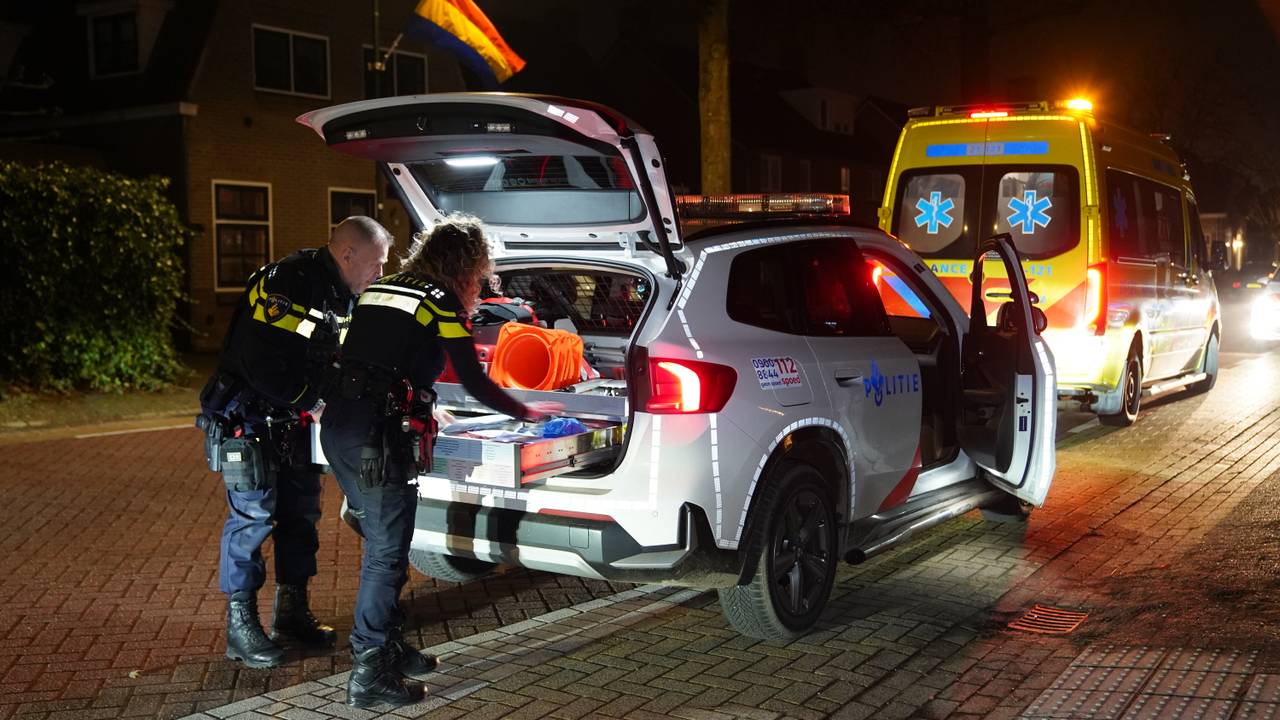 Er is een verdachte aangehouden (foto: Bart Meesters / Persbureau Heitink).