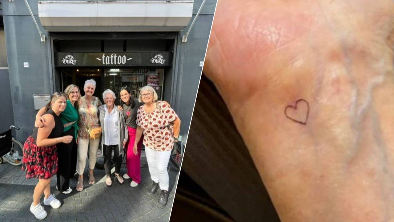 De vrouwen lieten allemaal een hartje zetten (foto's: Carina).