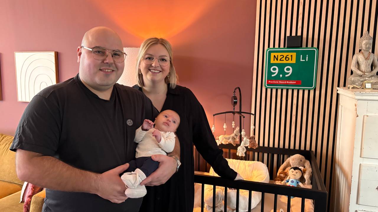 Baby Seff werd geboren langs de snelweg