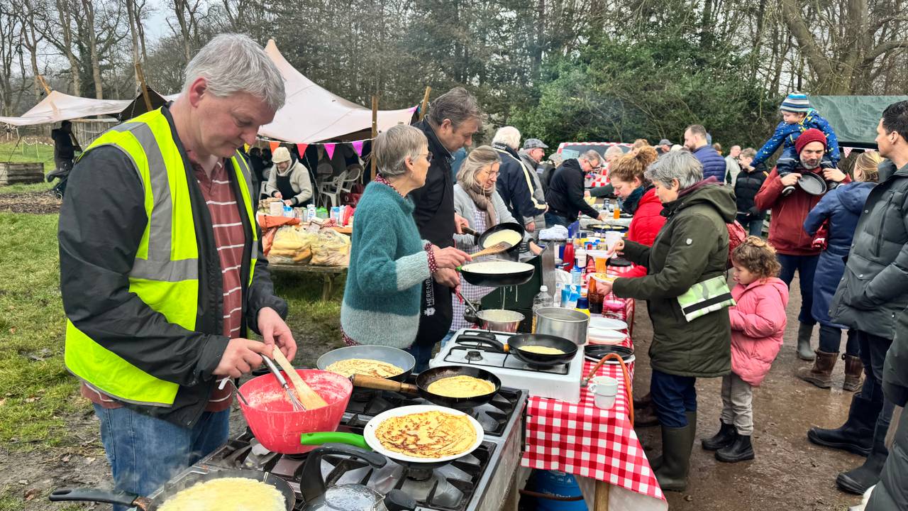 'Er is meer dan genoeg', klinkt het tijdens het eierfeest met 1800 eieren